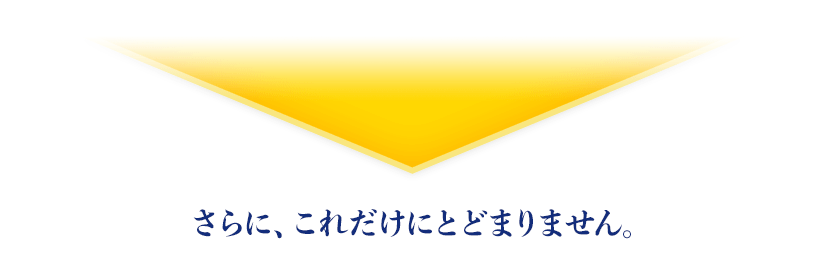 さらに、これだけにとどまりません。